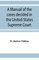 A manual of the cases decided in the United States Supreme Court
