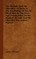 The Marquis And The Chevalier - A Study In The Psychology Of Sex As Illustrated By The Lives And Personalities Of The Marquis de Sade And The Chevalier Von Sacher-Masoch