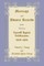Marriage and Divorce Records from Maine Freewill Baptist Publications, 1819-1851
