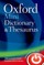 Oxford Mini Dictionary and Thesaurus