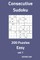 Consecutive Sudoku Puzzles - Easy 200 Vol. 1