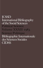 Ibss: Political Science: 1983 Volume 32 Ibss: Political Science: 1983 Volume 32