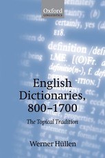 English Dictionaries 800-1700 English Dictionaries 800-1700