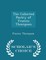The Collected Poetry of Francis Thompson - Scholar's Choice Edition
