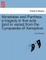 Abradatas and Panthea; A Tragedy in Five Acts [And in Verse] from the Cyropaedia of Xenophon.
