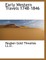 Early Western Travels 1748-1846
