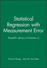 Statistical Regression with Measurement Statistical Regression with Measurement