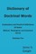 Dictionary of Doctrinal Words