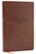 Nkjv, the Everyday Bible, Leathersoft, Brown, Red Letter, Comfort Print