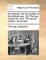 An Enquiry Into the Duties of the Female Sex. by Thomas Gisborne, M.A. the Fourth Edition, Corrected.