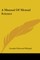 A Manual Of Mental Science