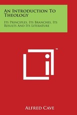 An Introduction To Theology An Introduction To Theology