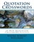 Quotation Crosswords