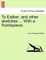 To Esther, and Other Sketches ... with a Frontispiece.