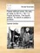 Peace Without Union. by Way of Reply, to Sir H---- M----'s Peace at Home. the Fourth Edition. to Which Is Added a Preface.