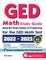 GED Math Study Guide