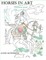 Horses in Art Coloring Book