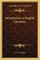 Introduction to English Literature
