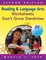 Reading and Language Arts Worksheets Don&#8242;t Grow Dendrites