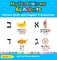 My First Hebrew Alphabets Picture Book with English Translations