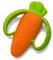 INFANTINO Textured Carrot Teether