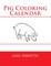 Pig Coloring Calendar