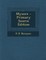 Mysore - Primary Source Edition