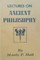 Lectures on Ancient Philosophy
