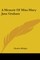 A Memoir Of Miss Mary Jane Graham