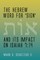 The Hebrew Word for 'sign' and its Impact on Isaiah 7:14