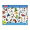 MELISSA & DOUG Uzlīmju komplekts, zils