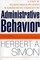 Administrative Behavior, 4th Edition