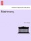 Matrimony.