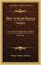 How to Read Human Nature