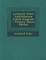 Leonhardi Euleri Institutionum Calculi Integralis - Primary Source Edition