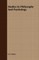 Studies in Philosophy and Psychology