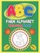 ABC Farm Alphabet Coloring Book