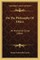 On the Philosophy of Ethics