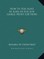 How to Stay Alive as Long as You Live