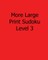 More Large Print Sudoku Level 3