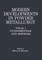 Modern Developments in Powder Metallurgy