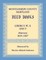 Montgomery County, Maryland Deed Books Libers V, W, X and Y Abstracts, 1819-1827