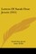 Letters Of Sarah Orne Jewett (1911)