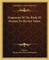 Fragments of the Book of Hermes to His Son Tatios