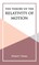 The Theory of the Relativity of Motion