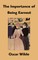 The Importance of Being Earnest