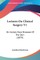 Lectures On Clinical Surgery V1