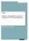 Influence of Immigration on Society. A comparison of St. Louis and Wuppertal