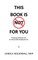 This Book Is Not for You