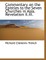 Commentary on the Epistles to the Seven Churches in Asia. Revelation II.III.